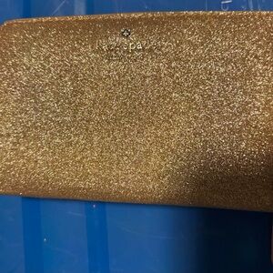 Kate Spade Glittering Pink Gold Wallet